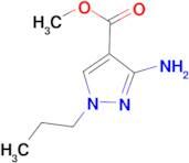 methyl 3-amino-1-propyl-1H-pyrazole-4-carboxylate