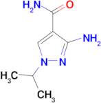 3-amino-1-isopropyl-1H-pyrazole-4-carboxamide