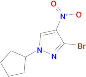 3-bromo-1-cyclopentyl-4-nitro-1H-pyrazole