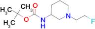 tert-butyl [1-(2-fluoroethyl)piperidin-3-yl]carbamate