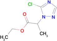 ethyl 2-(5-chloro-1H-1,2,4-triazol-1-yl)propanoate