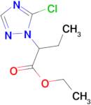 ethyl 2-(5-chloro-1H-1,2,4-triazol-1-yl)butanoate