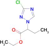 ethyl 2-(3-chloro-1H-1,2,4-triazol-1-yl)butanoate