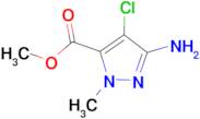 methyl 3-amino-4-chloro-1-methyl-1H-pyrazole-5-carboxylate