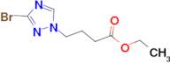 ethyl 4-(3-bromo-1H-1,2,4-triazol-1-yl)butanoate