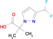 2-[3-(Difluoromethyl)-1H-pyrazol-1-yl]-2-methylpropionic acid