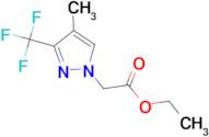 ethyl [4-methyl-3-(trifluoromethyl)-1H-pyrazol-1-yl]acetate