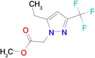 methyl [5-ethyl-3-(trifluoromethyl)-1H-pyrazol-1-yl]acetate