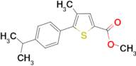 methyl 5-(4-isopropylphenyl)-4-methylthiophene-2-carboxylate