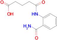 5-{[2-(aminocarbonyl)phenyl]amino}-5-oxopentanoic acid