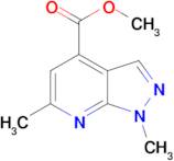 methyl 1,6-dimethyl-1H-pyrazolo[3,4-b]pyridine-4-carboxylate