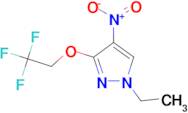 1-ethyl-4-nitro-3-(2,2,2-trifluoroethoxy)-1H-pyrazole