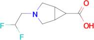 3-(2,2-difluoroethyl)-3-azabicyclo[3.1.0]hexane-6-carboxylic acid