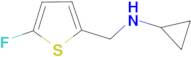 N-[(5-Fluorothiophen-2-yl)methyl]cyclopropylamine