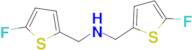 bis[(5-fluoro-2-thienyl)methyl]amine