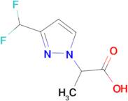 2-[3-(Difluoromethyl)-1H-pyrazol-1-yl]propionic acid