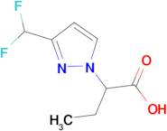 2-[3-(Difluoromethyl)-1H-pyrazol-1-yl]butyric acid