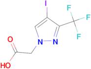 [4-iodo-3-(trifluoromethyl)-1H-pyrazol-1-yl]acetic acid