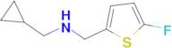 1-Cyclopropyl-N-[(5-fluorothiophen-2-yl)methyl]methylamine