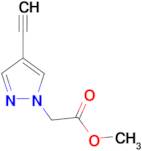 methyl (4-ethynyl-1H-pyrazol-1-yl)acetate