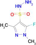 5-fluoro-1,3-dimethyl-1H-pyrazole-4-sulfonohydrazide