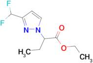 Ethyl 2-[3-(difluoromethyl)-1H-pyrazol-1-yl]butyrate