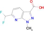 6-(Difluoromethyl)-1-methyl-1H-pyrazolo[3,4-b]pyridine-3-carboxylic acid