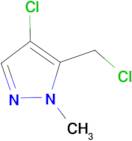 4-chloro-5-(chloromethyl)-1-methyl-1H-pyrazole