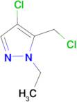 4-chloro-5-(chloromethyl)-1-ethyl-1H-pyrazole