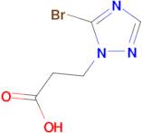 3-(5-bromo-1H-1,2,4-triazol-1-yl)propanoic acid