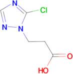 3-(5-chloro-1H-1,2,4-triazol-1-yl)propanoic acid