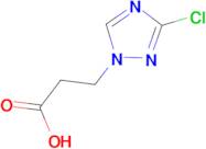 3-(3-chloro-1H-1,2,4-triazol-1-yl)propanoic acid