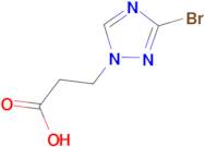 3-(3-bromo-1H-1,2,4-triazol-1-yl)propanoic acid