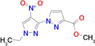 methyl 1'-ethyl-4'-nitro-1'H-1,3'-bipyrazole-3-carboxylate