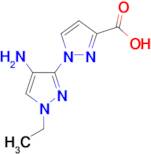 4'-amino-1'-ethyl-1'H-1,3'-bipyrazole-3-carboxylic acid