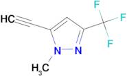 5-ethynyl-1-methyl-3-(trifluoromethyl)-1H-pyrazole