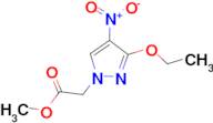 methyl (3-ethoxy-4-nitro-1H-pyrazol-1-yl)acetate