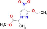 methyl 2-(3-ethoxy-4-nitro-1H-pyrazol-1-yl)propanoate