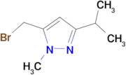 5-(bromomethyl)-3-isopropyl-1-methyl-1H-pyrazole