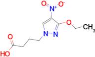 4-(3-ethoxy-4-nitro-1H-pyrazol-1-yl)butanoic acid