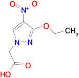 (3-ethoxy-4-nitro-1H-pyrazol-1-yl)acetic acid