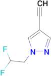 1-(2,2-difluoroethyl)-4-ethynyl-1H-pyrazole