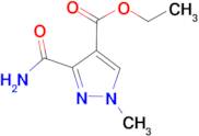 ethyl 3-(aminocarbonyl)-1-methyl-1H-pyrazole-4-carboxylate