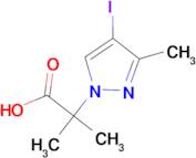 2-(4-iodo-3-methyl-1H-pyrazol-1-yl)-2-methylpropanoic acid