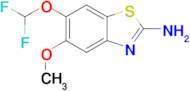 6-(difluoromethoxy)-5-methoxy-1,3-benzothiazol-2-amine