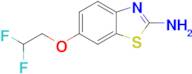 6-(2,2-difluoroethoxy)-1,3-benzothiazol-2-amine