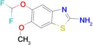 5-(difluoromethoxy)-6-methoxy-1,3-benzothiazol-2-amine