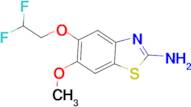 5-(2,2-difluoroethoxy)-6-methoxy-1,3-benzothiazol-2-amine