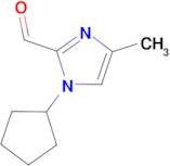 1-cyclopentyl-4-methyl-1H-imidazole-2-carbaldehyde