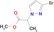 methyl 2-(3-bromo-1H-pyrazol-1-yl)propanoate